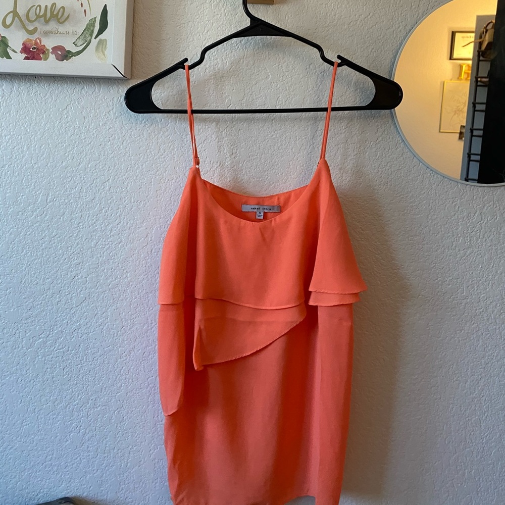 Orange Tank Top